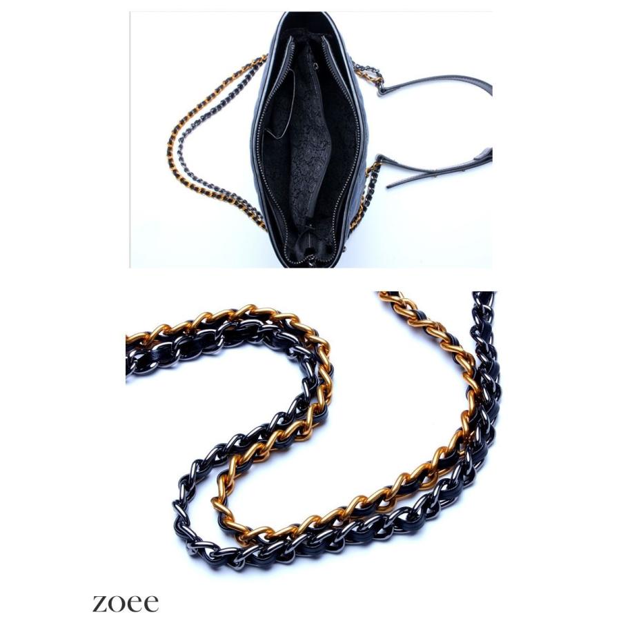 牛革バッグ レディース ショルダーバッグ レザーバッグ ブルー/ホワイト/ブラック フリーサイズ d924 |  | 02