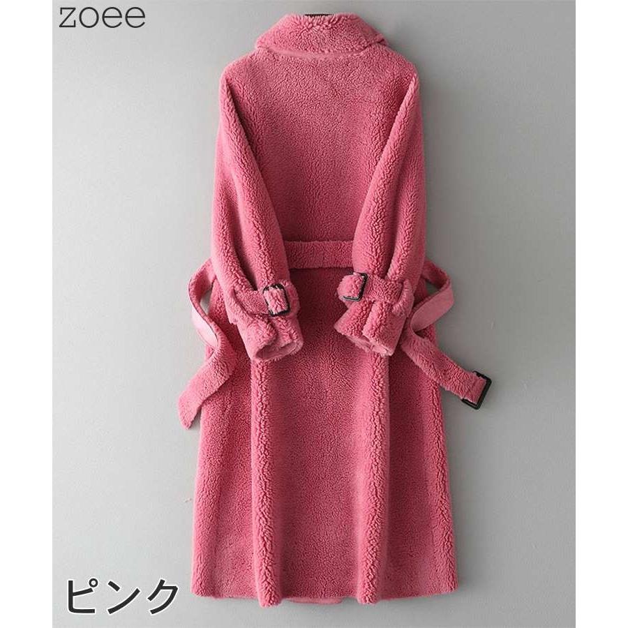 ウールコート トレンチコート レディース 秋冬 アウター コート ロング丈 ベージュ/アイボリー/ピンク/ブルー S/M/L f1f37 |  | 10