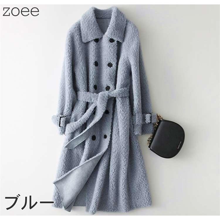 ウールコート トレンチコート レディース 秋冬 アウター コート ロング丈 ベージュ/アイボリー/ピンク/ブルー S/M/L f1f37 |  | 11