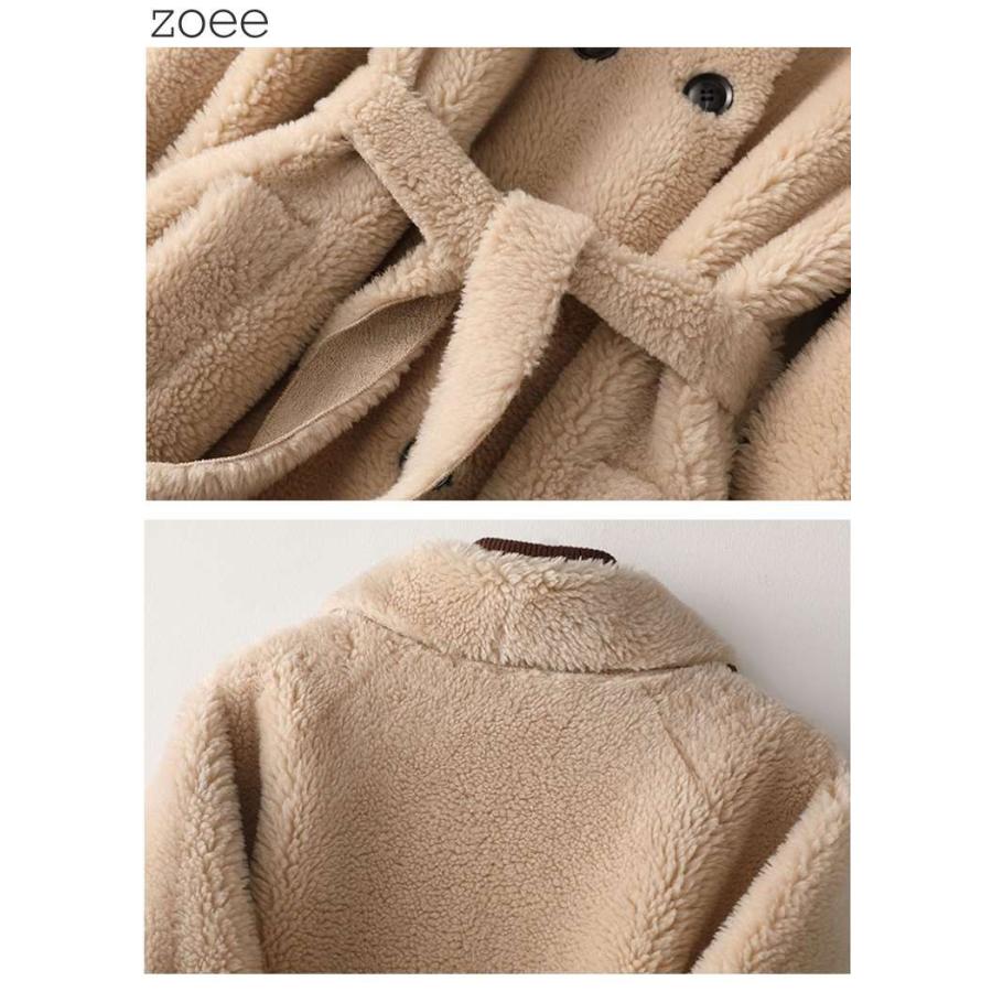 ウールコート トレンチコート レディース 秋冬 アウター コート ロング丈 ベージュ/アイボリー/ピンク/ブルー S/M/L f1f37 |  | 02