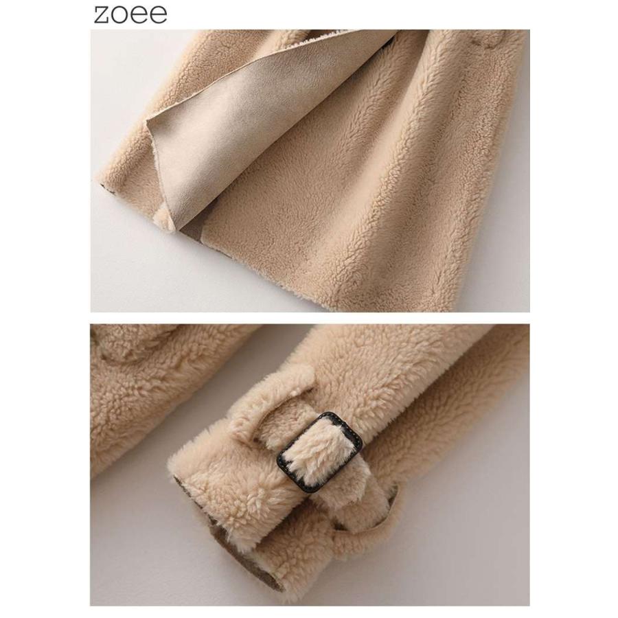 ウールコート トレンチコート レディース 秋冬 アウター コート ロング丈 ベージュ/アイボリー/ピンク/ブルー S/M/L f1f37 |  | 03