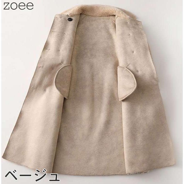 ウールコート トレンチコート レディース 秋冬 アウター コート ロング丈 ベージュ/アイボリー/ピンク/ブルー S/M/L f1f37 |  | 06