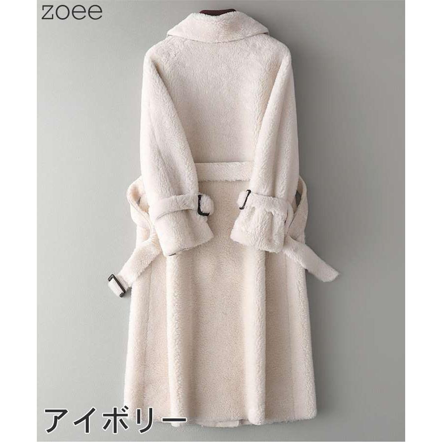 ウールコート トレンチコート レディース 秋冬 アウター コート ロング丈 ベージュ/アイボリー/ピンク/ブルー S/M/L f1f37 |  | 08