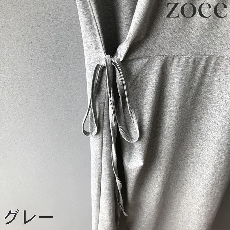 Tシャツワンピース 半袖 無地 レディース トップス ワンピース シンプル ミモレ丈 ロング丈 グレー/ブラック/ブルー フリーサイズ fa01 |  | 06