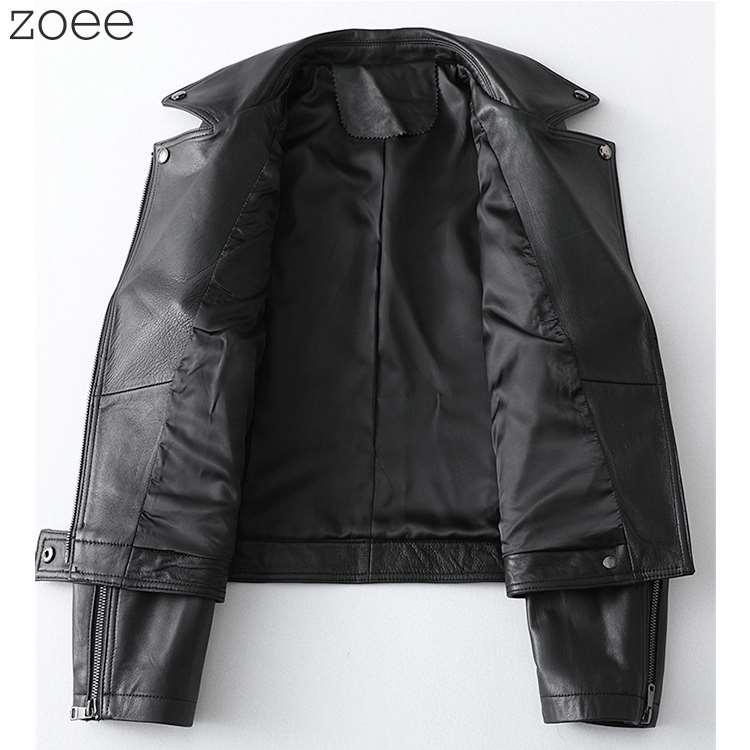ライダースジャケット レディース アウター 秋冬 ダブル 女性 本革 羊革 可愛い ショート丈 長袖 ブラック M/L/2L/3L/4L g1b02 |  | 02