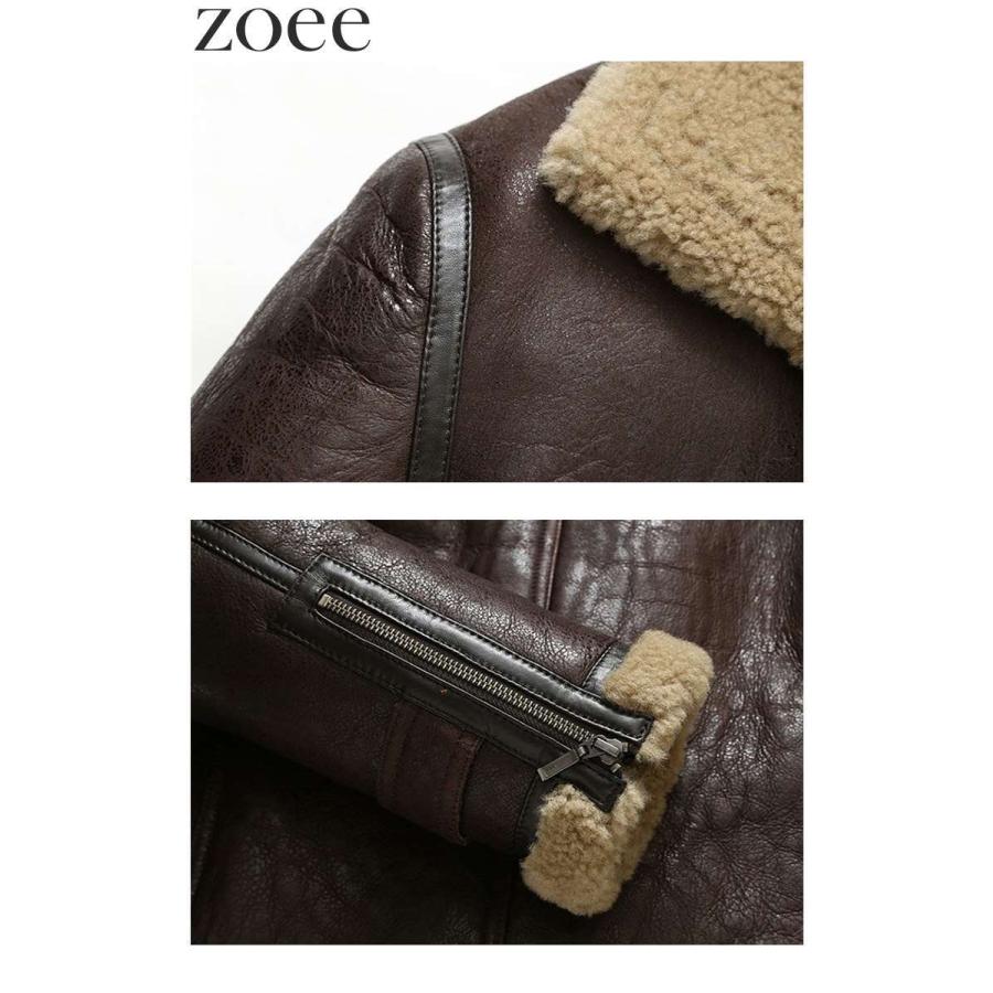 ムートンジャケット Wフェイスラムムートン メンズ 秋冬 アウター