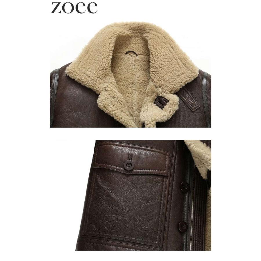 ムートンジャケット Wフェイスラムムートン メンズ 秋冬 アウター