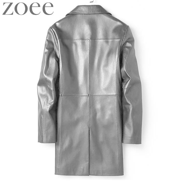 ラムレザーコート チェスターコート 本革 メンズ 秋冬 アウター ブラック L/2L/3L/4L/5L h4b35 |  | 07