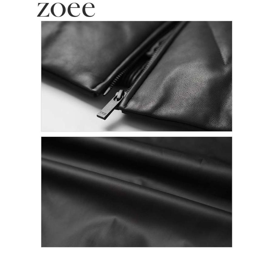 ラムレザージャケット ダウン90% 本革 ブルゾン メンズ 秋冬 アウター ブラック M/L/2L/3L/4L/5L i4b11 |  | 05