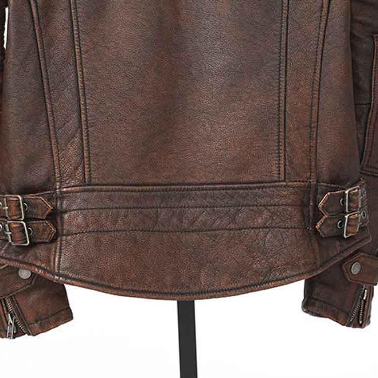 カウレザー ジャケット コート メンズ  牛革 アウター ブラウン S/M/L/2L/3L/4L/5L k4b23 |  | 14