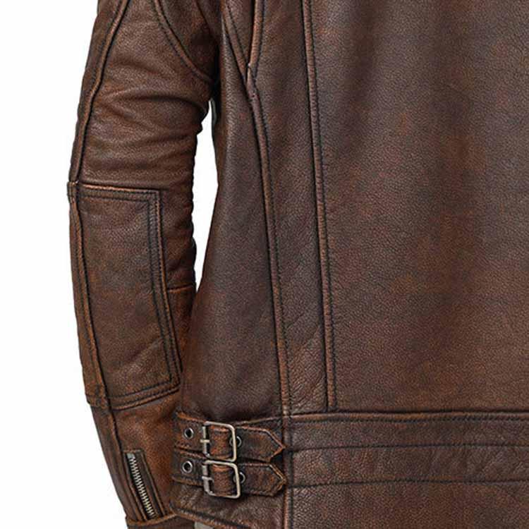 カウレザー ジャケット コート メンズ  牛革 アウター ブラウン S/M/L/2L/3L/4L/5L k4b23 |  | 15