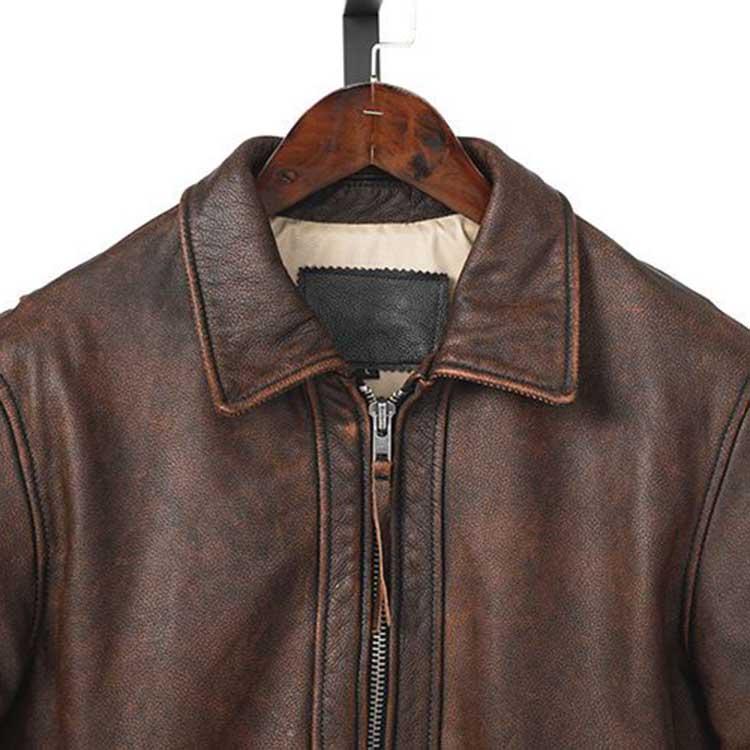 カウレザー ジャケット コート メンズ  牛革 アウター ブラウン S/M/L/2L/3L/4L/5L k4b23 |  | 04