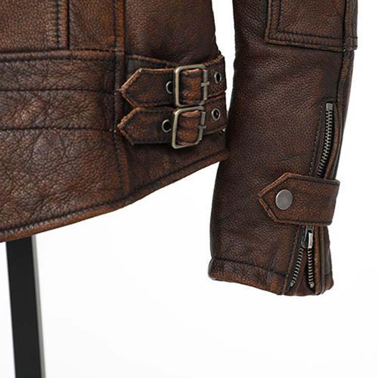 カウレザー ジャケット コート メンズ  牛革 アウター ブラウン S/M/L/2L/3L/4L/5L k4b23 |  | 07