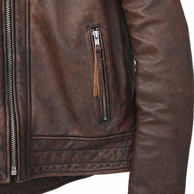 カウレザー ジャケット コート メンズ  牛革 アウター ブラウン S/M/L/2L/3L/4L/5L k4b23 |  | 08