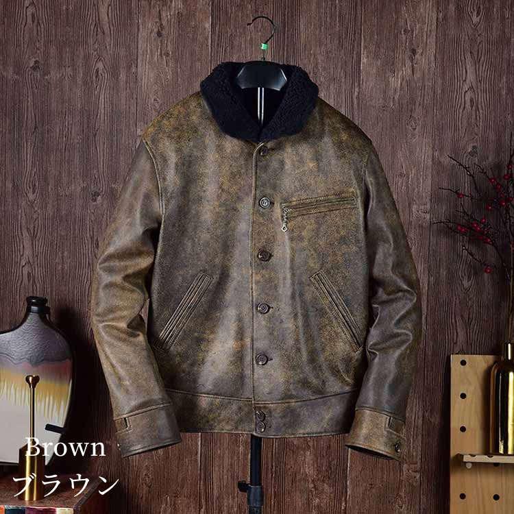 超美品☆ゴート(ヤギ)スェードジャケット ハーフコート 赤茶、キャメル 