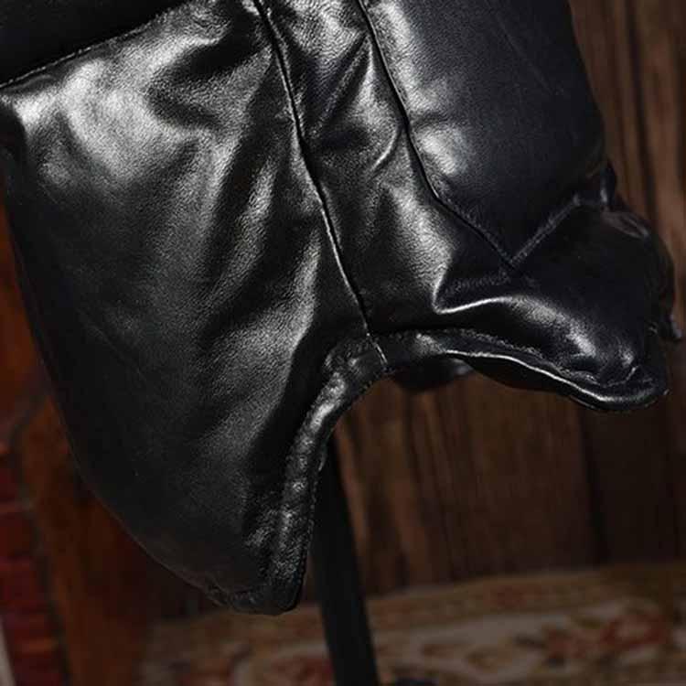 ラムレザー グースダウン ジャケット レザー コート アウター 長袖