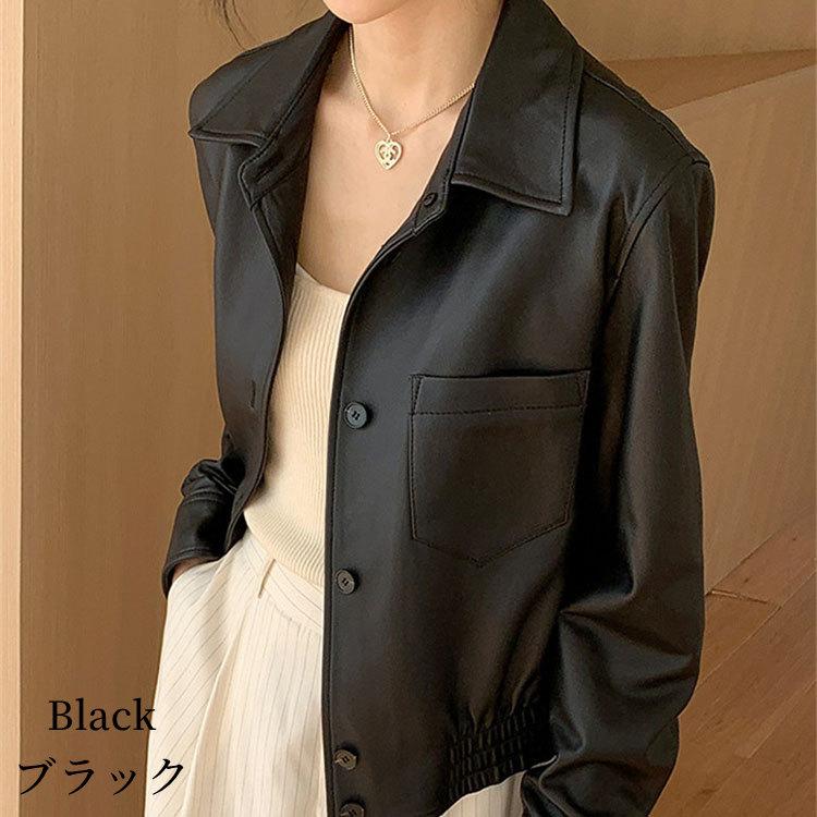 ラムレザー ジャケット コート レディース 本革 秋/冬 アウター