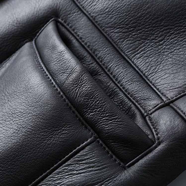 ラムムートン ラムレザー 羊革 コート 本革 メンズ 秋/冬 アウター ブラック L/2L/3L/4L/5L l4a22 |  | 07