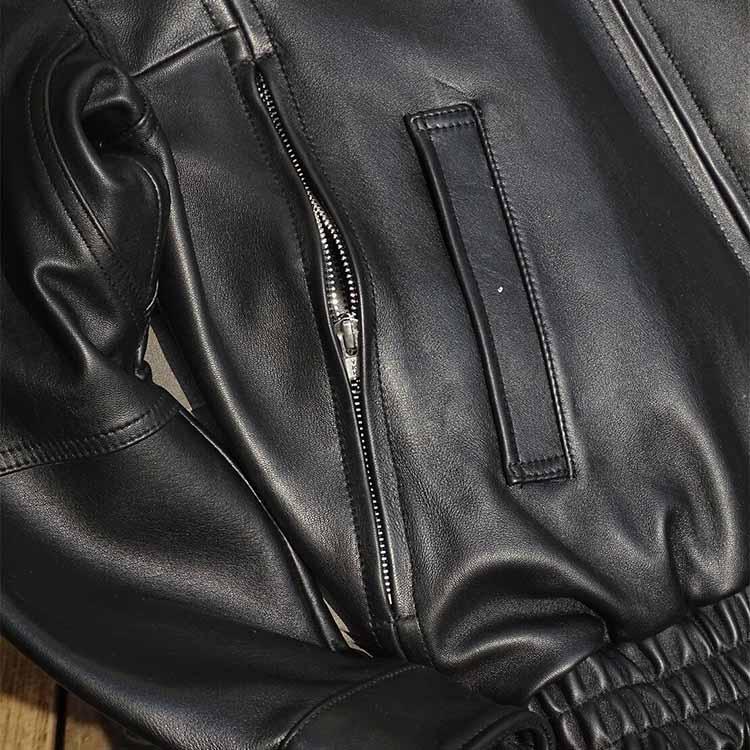 ラムレザー ジャケット コート メンズ レザー アウター 本革 秋/冬
