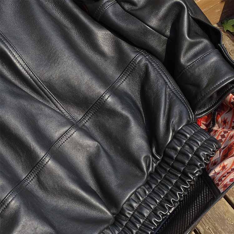 ラムレザー ジャケット コート メンズ レザー アウター 本革 秋/冬