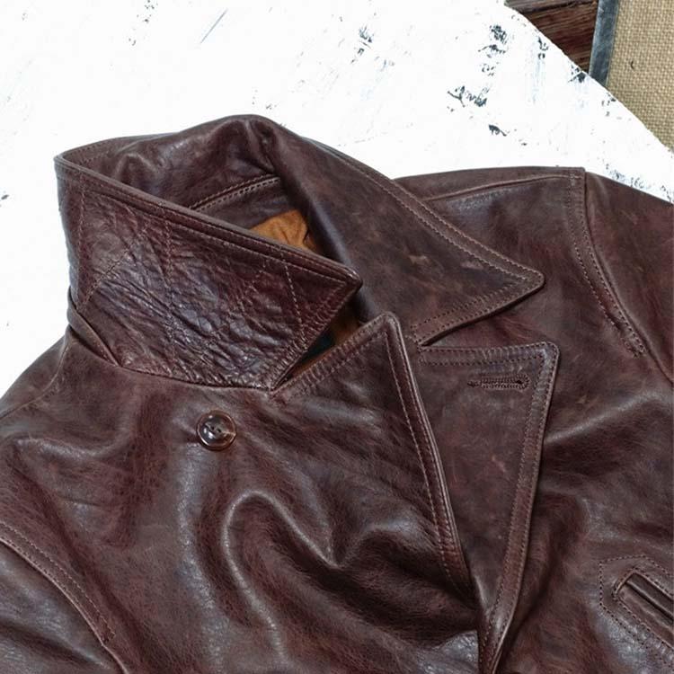 レザー ジャケット コート メンズ アウター 本革 秋/冬 ブラウン S/M/L/2L/3L/4L/5L l4b10 |  | 03