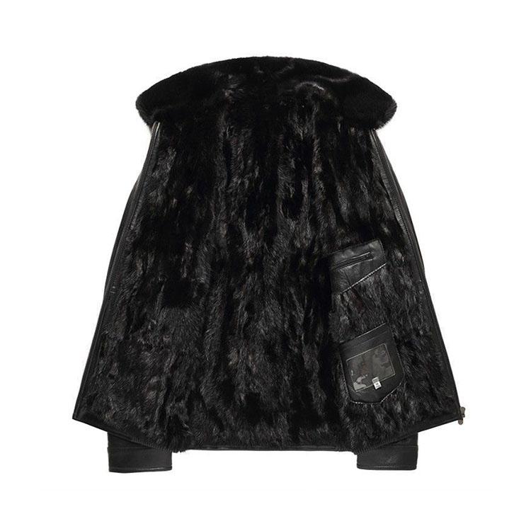 ラムレザー 羊革 ミンク ジャケット コート 本革 メンズ 秋/冬 アウター ブラック/ブラウン L/2L/3L/4L/5L l4b29 |  | 05