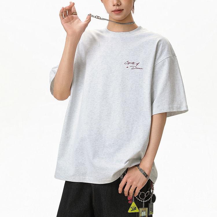Tシャツ バックプリント 半袖 tシャツ メンズ カットソー カジュアル トップス 春/夏 ライトグレー/ブラック/ワインレッド/ブラウン M/L/2L/3L/4L m4o08 |  | 12