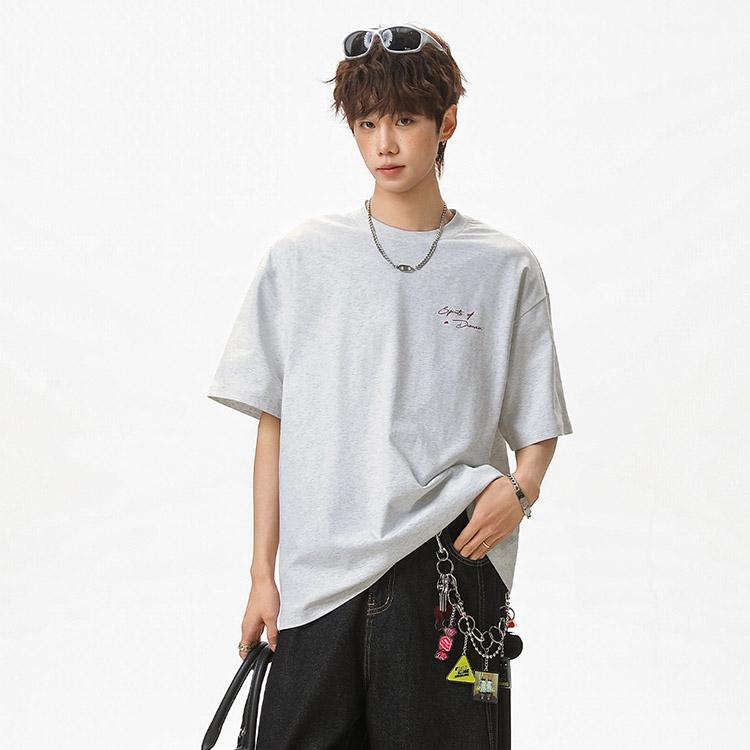 Tシャツ バックプリント 半袖 tシャツ メンズ カットソー カジュアル トップス 春/夏 ライトグレー/ブラック/ワインレッド/ブラウン M/L/2L/3L/4L m4o08 |  | 13