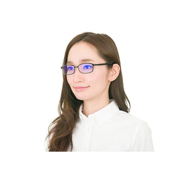 Zoff（ゾフ） パソコン用メガネ PCメガネ ブルーライトカット率約50