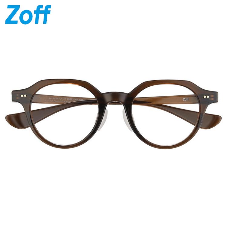 Zoff（ゾフ） メガネ メンズ レディース 伊達メガネ おしゃれ ボストン