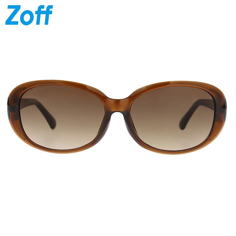 Zoff（ゾフ） UVカット サングラス レディース アイブレラ オーバル 