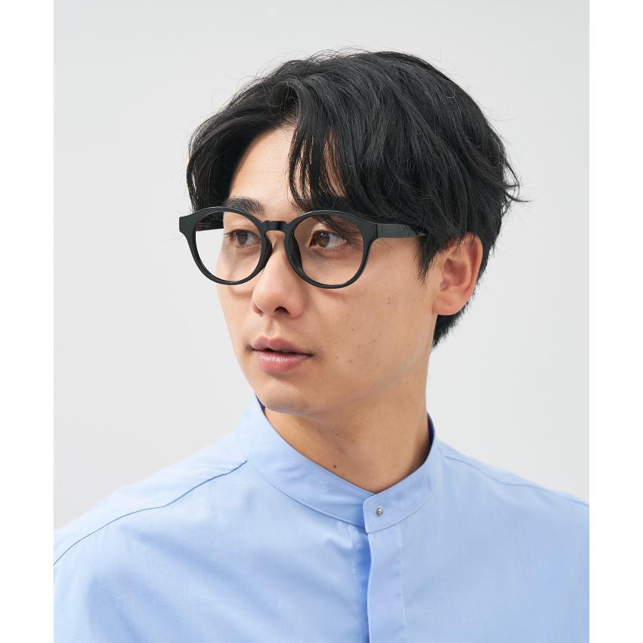 Zoff（ゾフ） ボストン型 メガネ プラスチックフレーム ビッグシェイプ