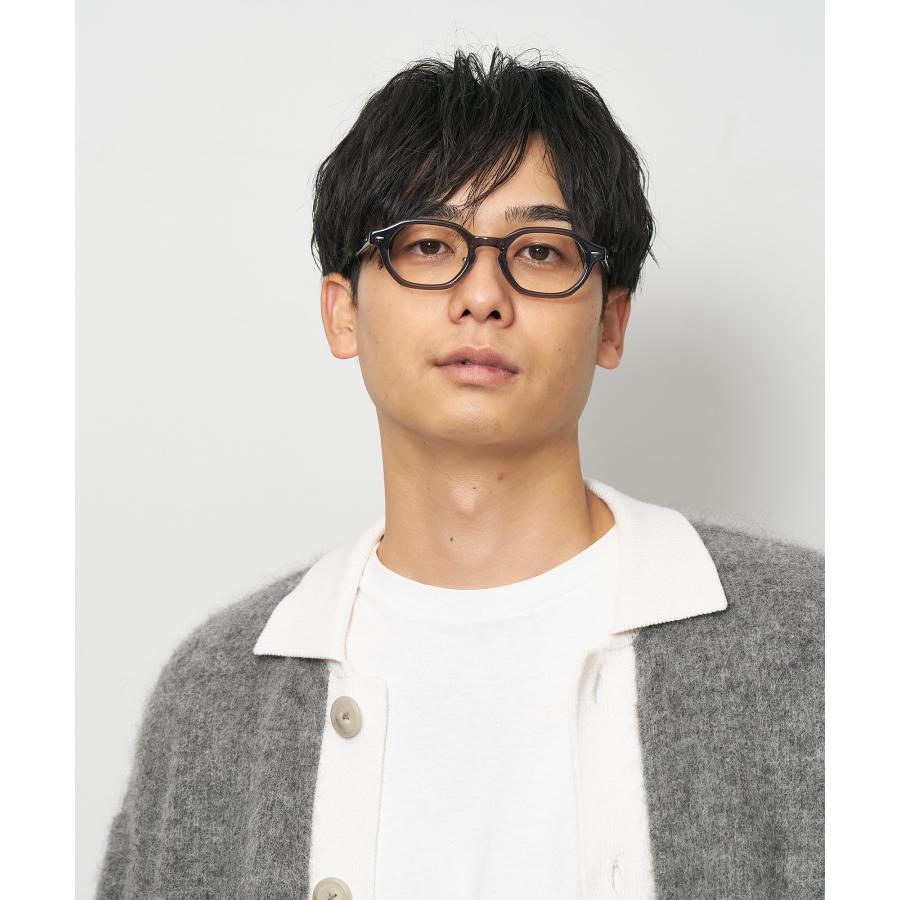 Zoff メガネ メンズ レディース 柴田ひかり、太縁フレーム、鼻 Zoff メガネ メンズ レディース 柴田ひかり、太縁フレーム、鼻