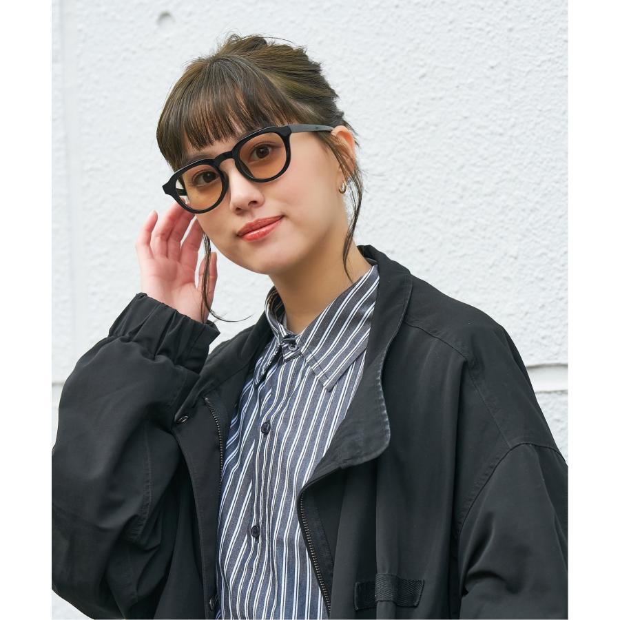 Zoff（ゾフ） 【WEB限定】調光サングラス クラウンパント レンズの色が