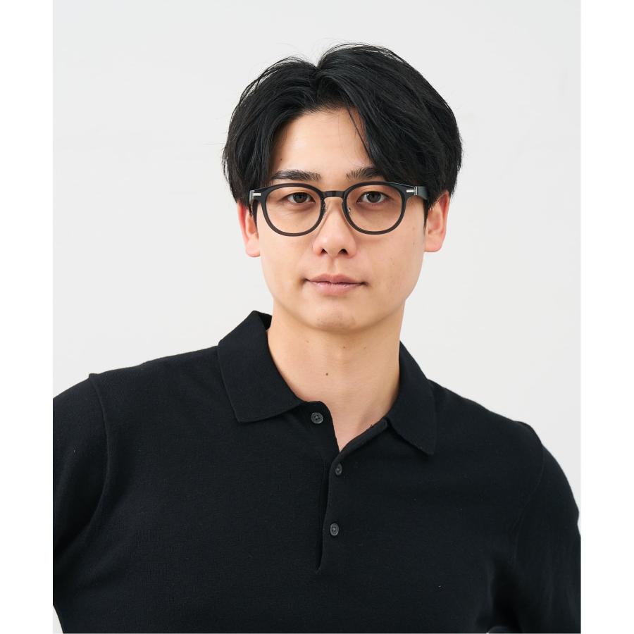 Zoff（ゾフ） メガネ｜レザー調、ラバーテンプル、ズレ落ち防止、眼鏡