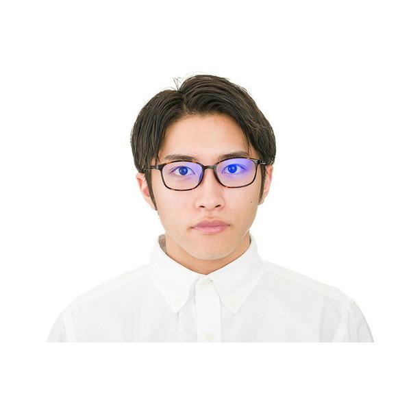 Zoff（ゾフ） ブルーライトカットメガネ レディース 伊達メガネ メンズ