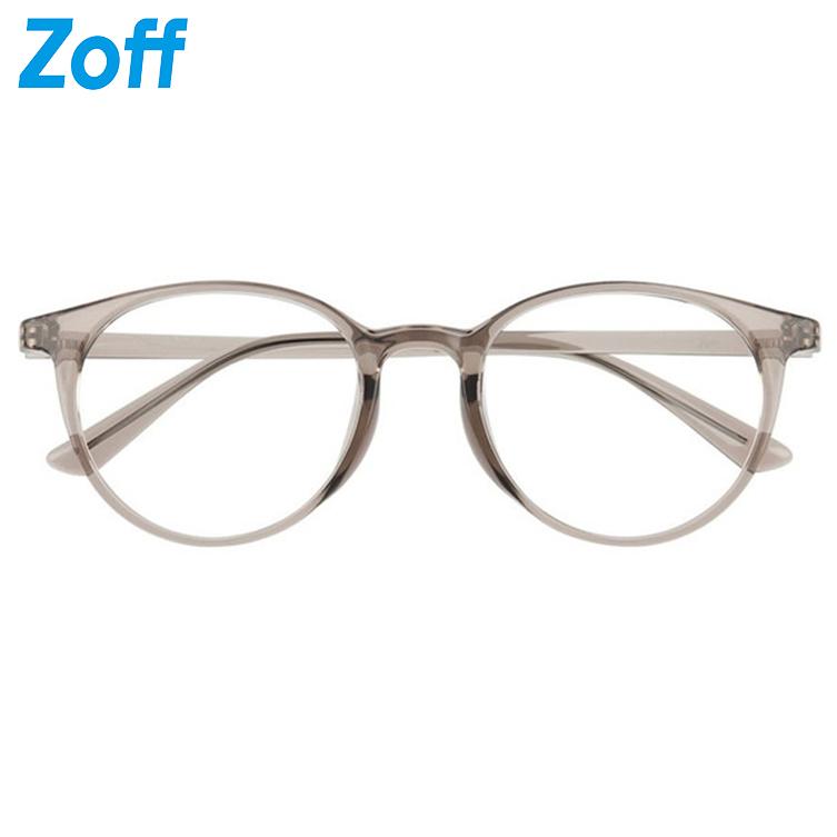 Zoff メガネ ボストン型 トレンド ユニセックス 軽量 フレーム