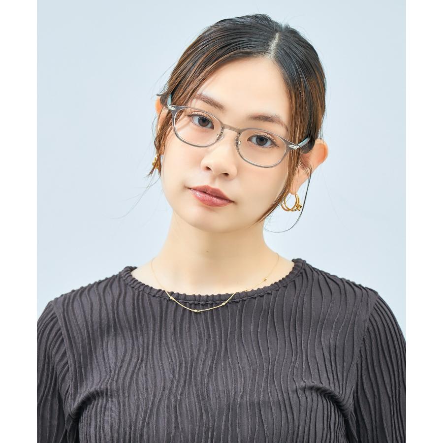 Zoff（ゾフ） メガネ｜レザー調 ラバーテンプル ズレ落ち防止 眼鏡