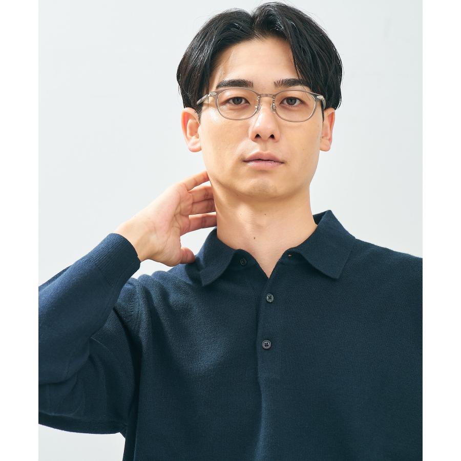 Zoff（ゾフ） メガネ｜レザー調 ラバーテンプル ズレ落ち防止 眼鏡