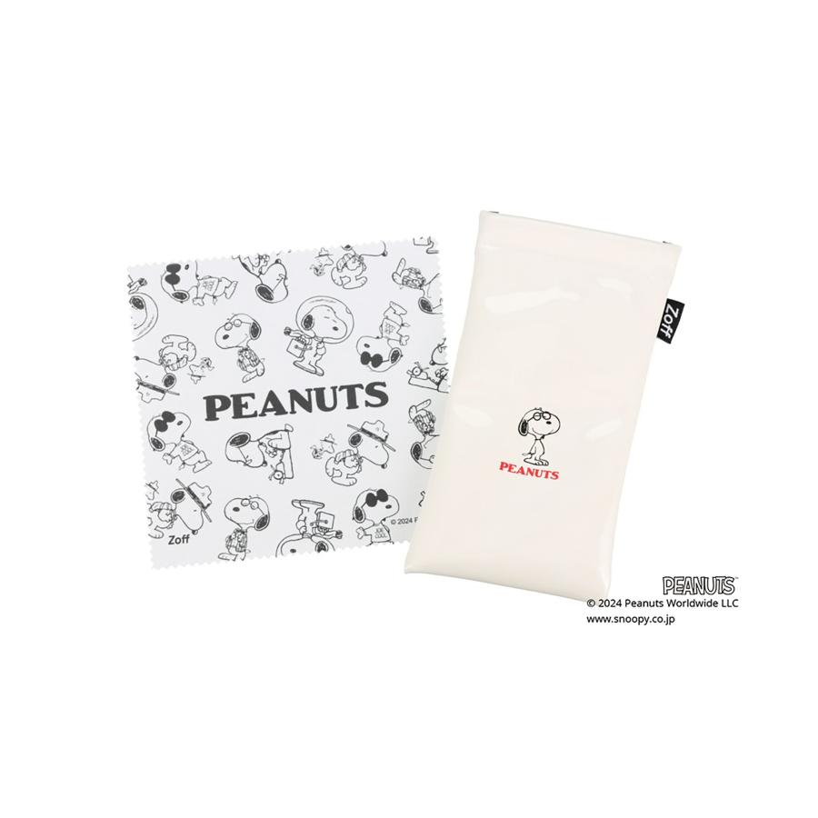 Zoff メガネ メンズ レディース PEANUTS、ピーナッツ、SNOOPY