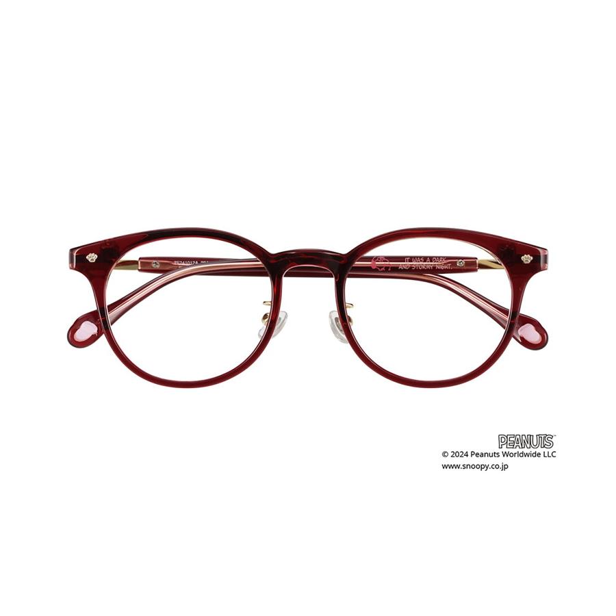Zoff（ゾフ） メガネ メンズ レディース PEANUTS、ピーナッツ、SNOOPY
