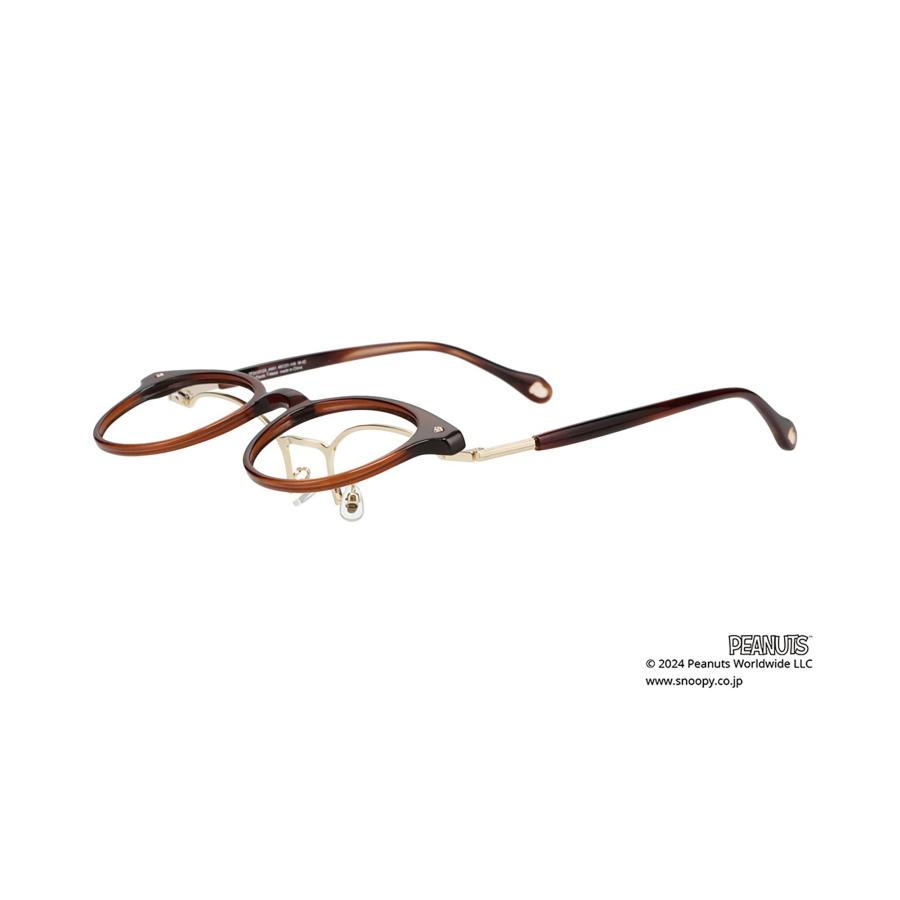 Zoff（ゾフ） メガネ メンズ レディース PEANUTS、ピーナッツ、SNOOPY