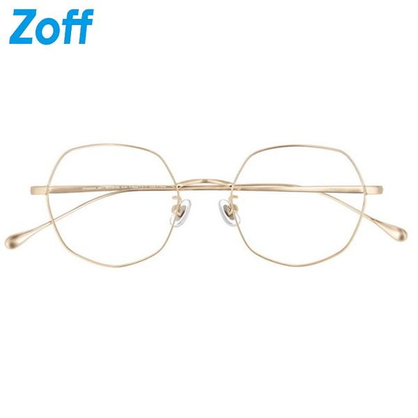Zoff（ゾフ） メガネ レディース メンズ 伊達メガネ ボストン メタル