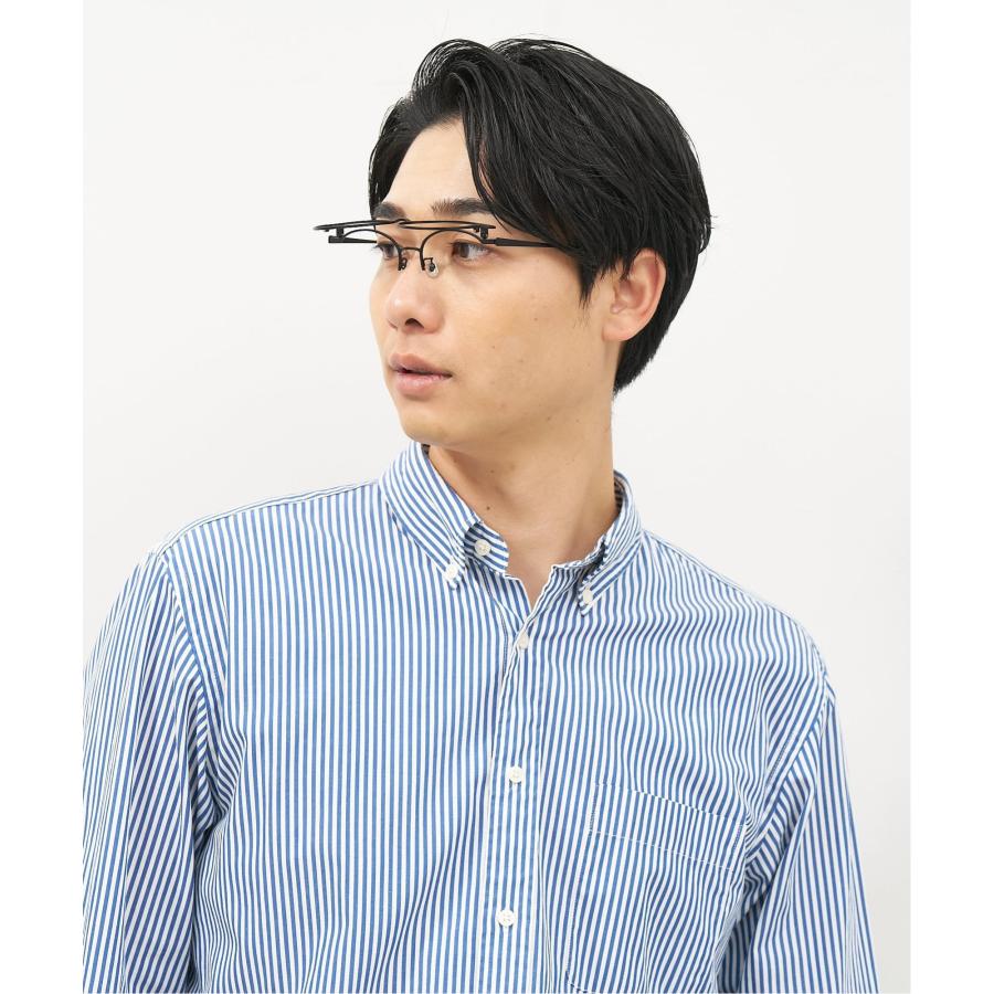 Zoff（ゾフ） 跳ね上げ式 メガネ 伊達メガネ 眼鏡 | 度付きレンズ交換