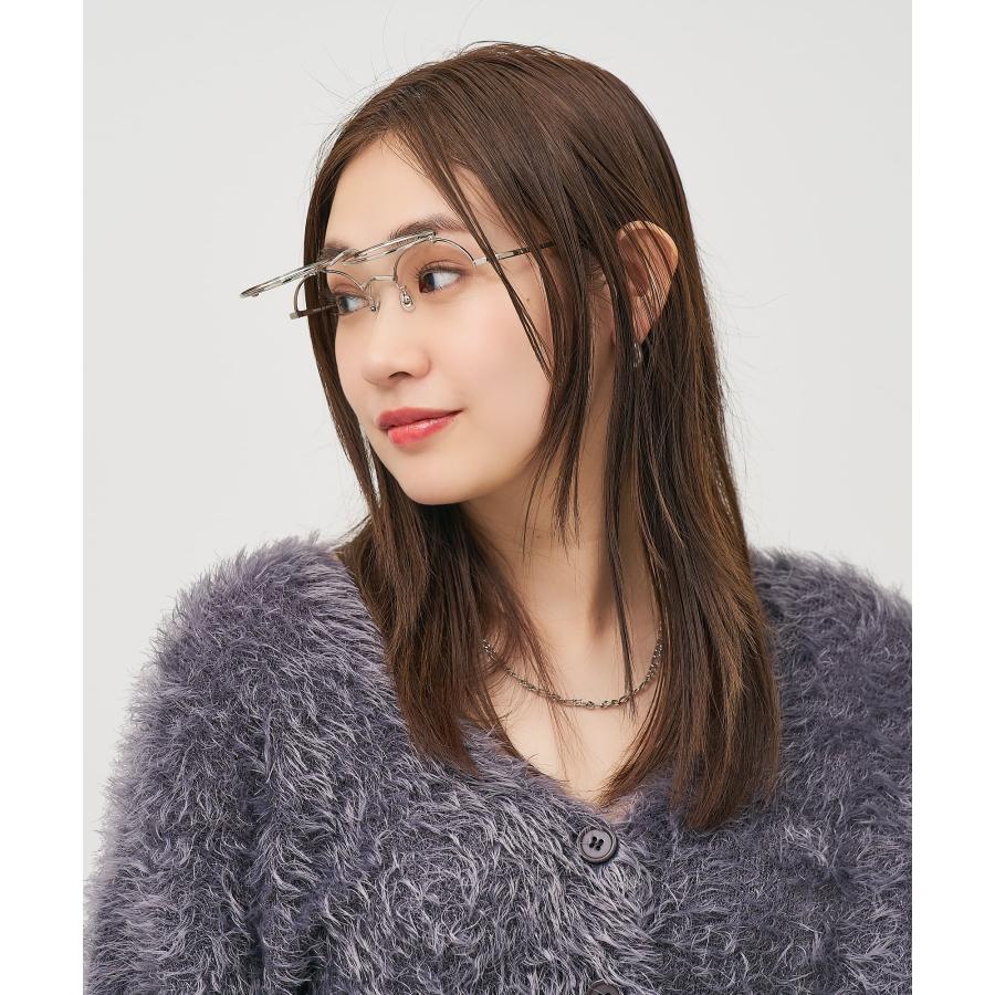 Zoff（ゾフ） 跳ね上げ式 メガネ (フリップアップ) 眼鏡の上から 伊達