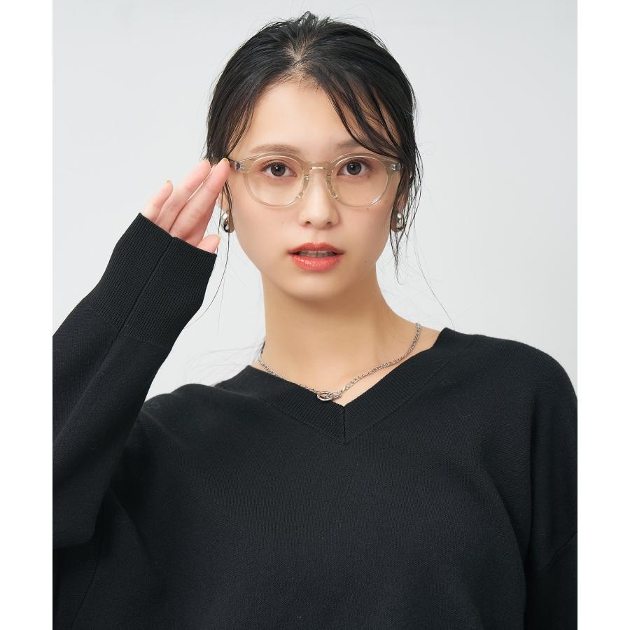 Zoff（ゾフ） ボストン型 メガネ｜中顔面短縮みえメガネ 小さめサイズ