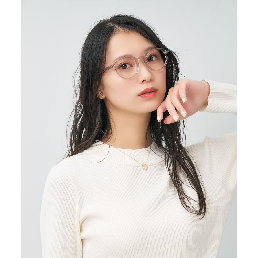 ゾフ zoff 中顔面短縮みえメガネ ブラウン Zoff（ゾフ） ボストン型 メガネ｜中顔面短縮みえメガネ 小さめサイズ