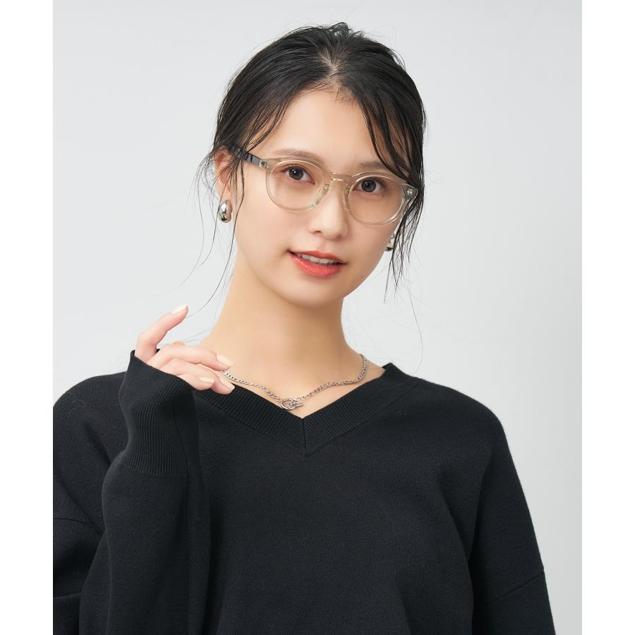 Zoff（ゾフ） ボストン型 メガネ｜中顔面短縮みえメガネ 小さめサイズ