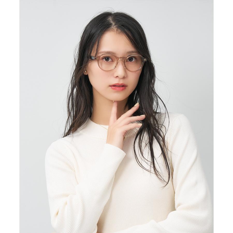 Zoff（ゾフ） ボストン型 メガネ｜中顔面短縮みえメガネ 小さめサイズ