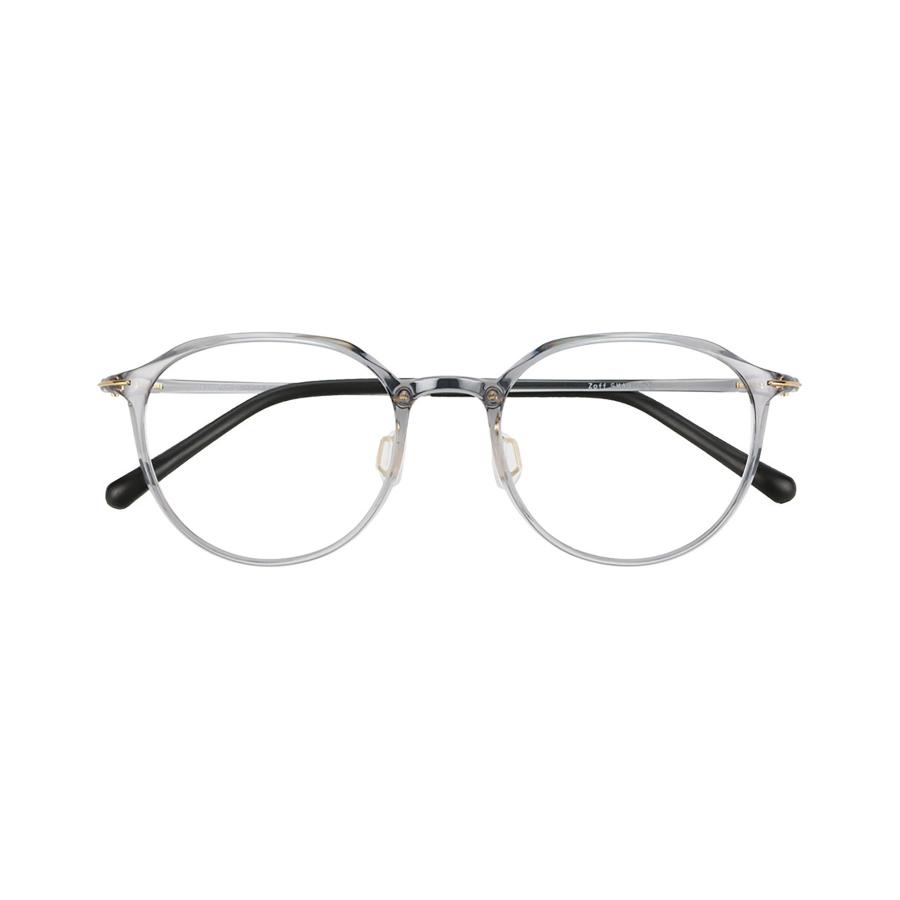 Zoff（ゾフ） ボストン型メガネ 軽量 伊達メガネ Zoff SMART SKINNY